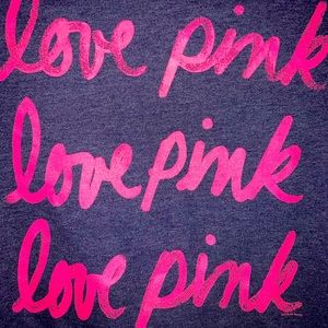 VS PINK 3/4 Zip Pullover